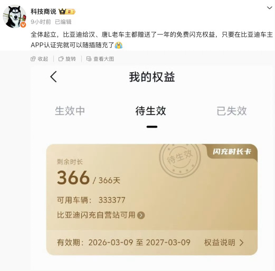 比亚迪格局太大了不忘老车主