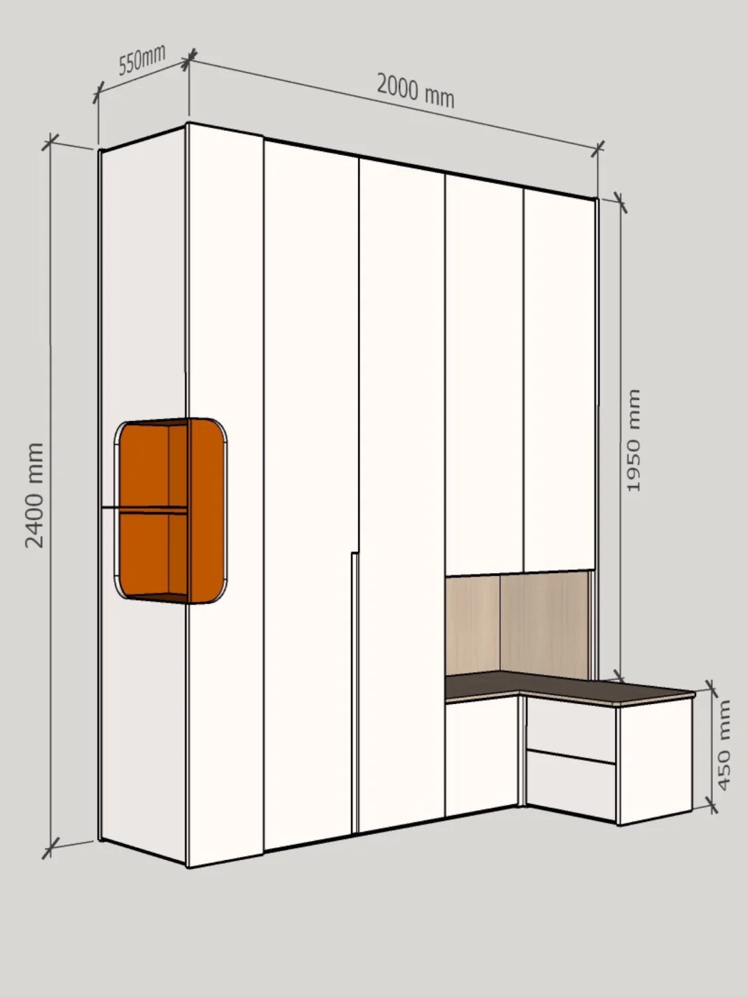 这么漂亮的衣柜你不打算做一个吗？
