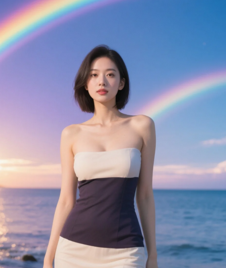 这道彩虹，是不是我美出来的？