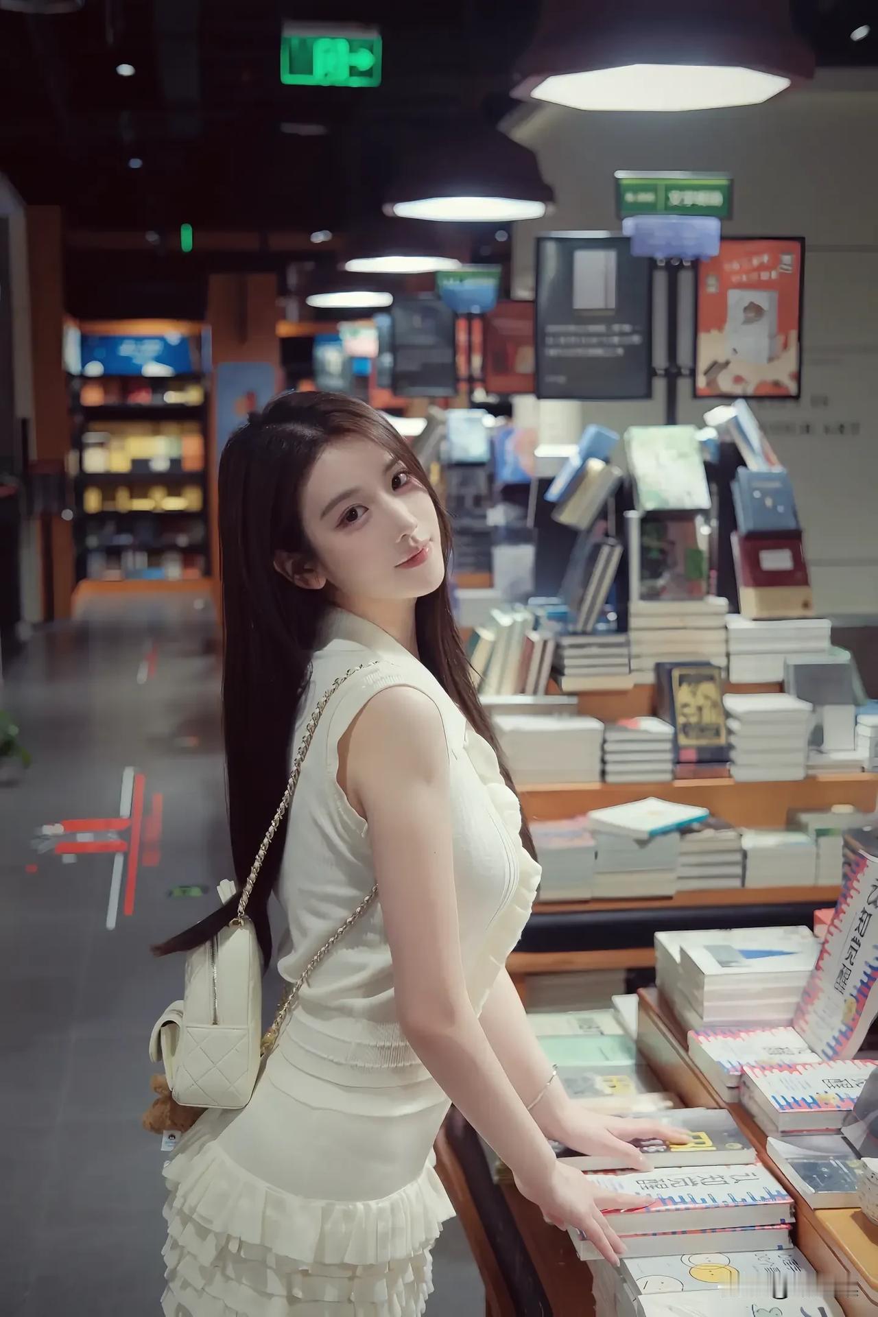 书香满径，静待佳人。