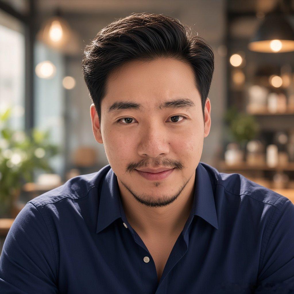 图一Grok生成，宽阔的腮帮子看起来温和憨厚。但不像我图二Gemini生成，还原度很高，还差在哪尼.