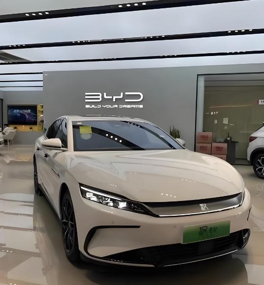 20年，比亚迪汉卖了40556辆。21年，比亚迪汉卖了117665辆。22年