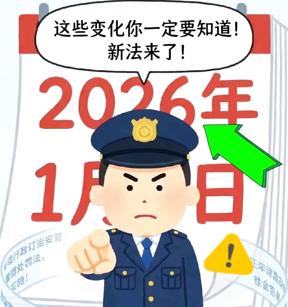 1月1日起，5条新规直接改写日常！不是冷冰冰的条款，而是把安全感扎进了生活的