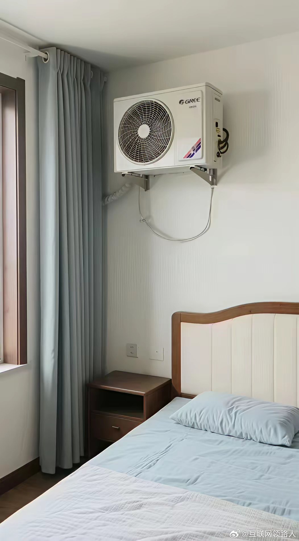终于装上空调，这夏天应该不会太热了。​​​