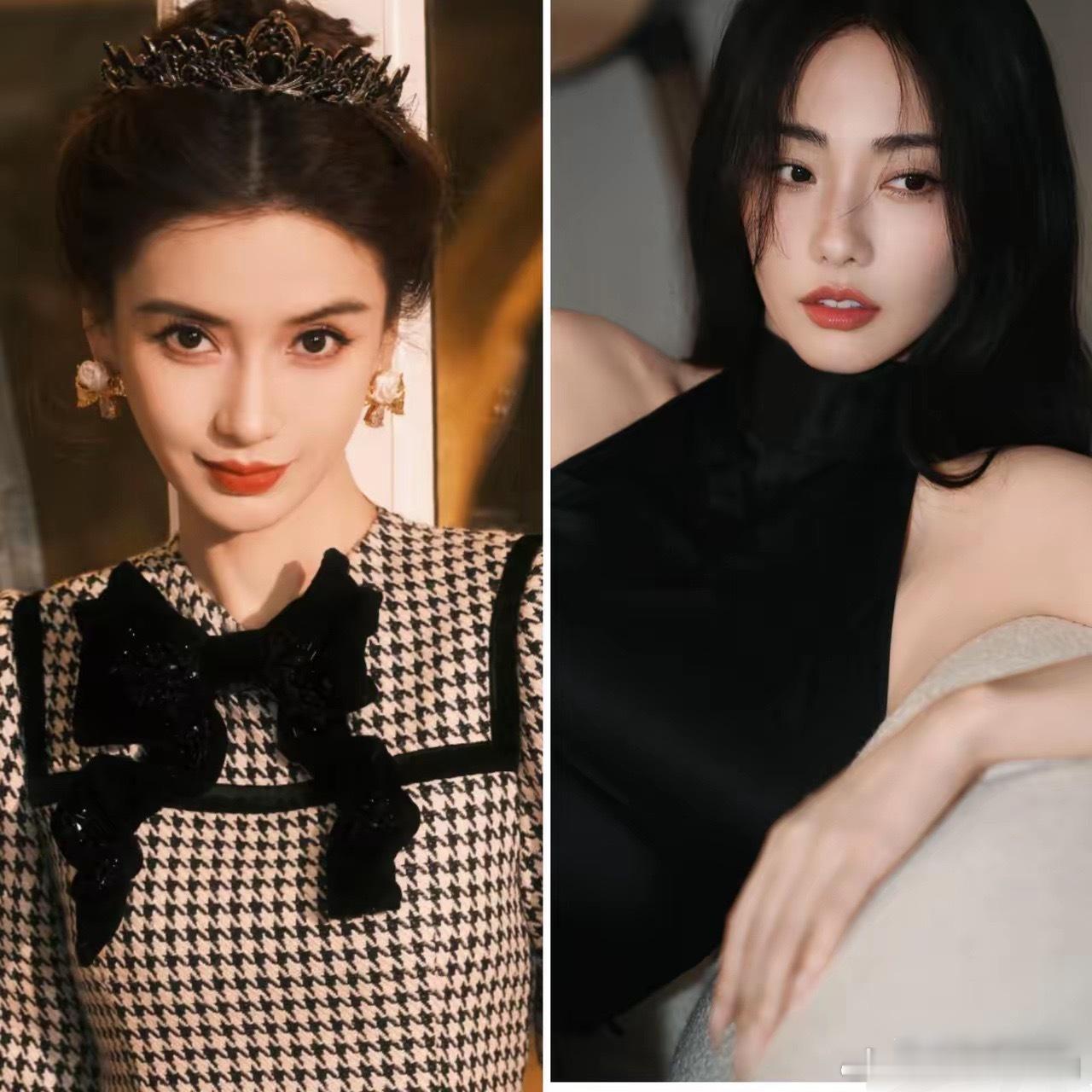 杨颖好像又行了，而张嘉倪，还在家里抠脚，不得不说，同样是去巴黎看秀，杨颖比张嘉倪