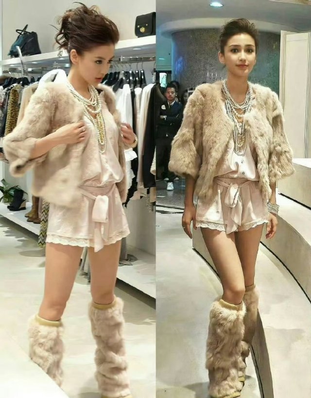 “原来很久以前就流行腿套了…果然时尚是一种轮回”