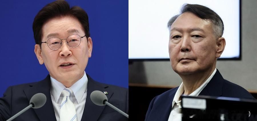 李在明走上前总统的老路，被他送进去的尹锡悦，在大牢里等着他？支持率跌至33.