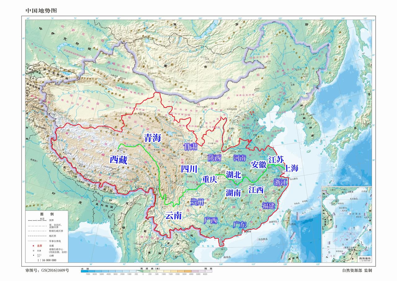 长江流域涉及的省份比想象的要多，不但囊括了除港、澳、台、琼之外的所有南方省份，也