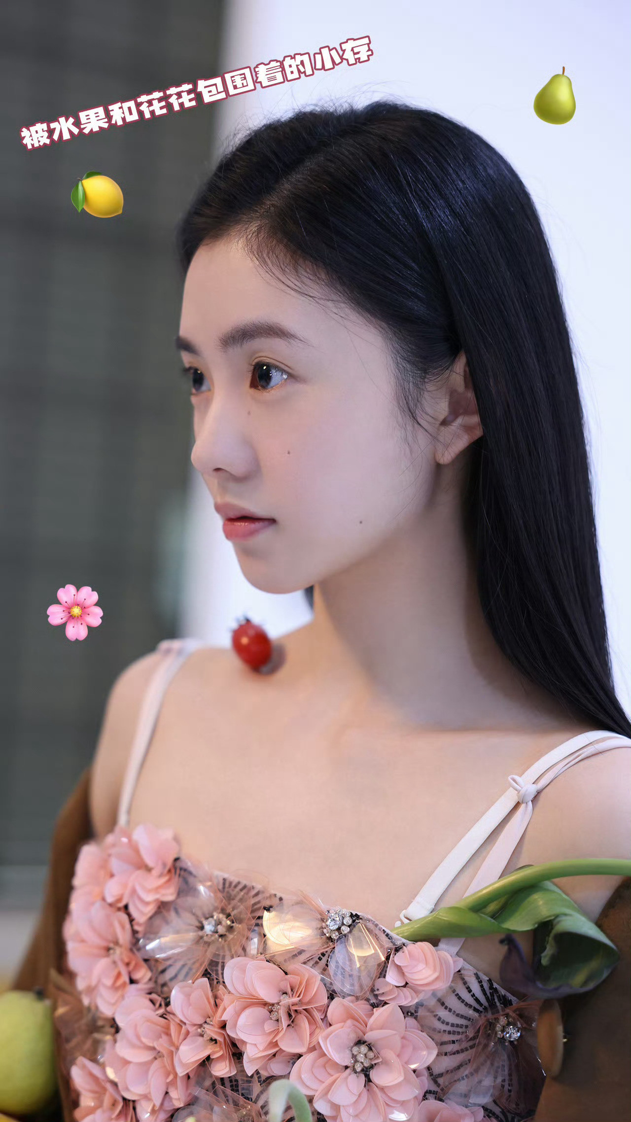 存子是真的可爱像一颗毛茸茸的水蜜桃🍑​​​