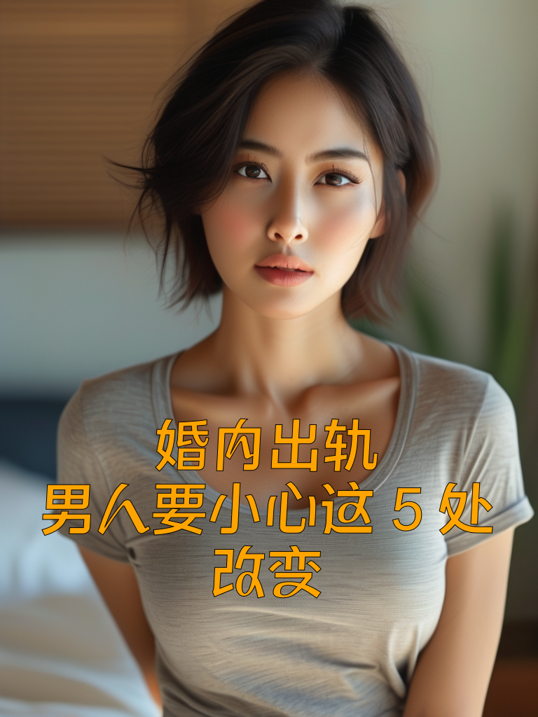 婚内出轨，男人要小心这5处改变