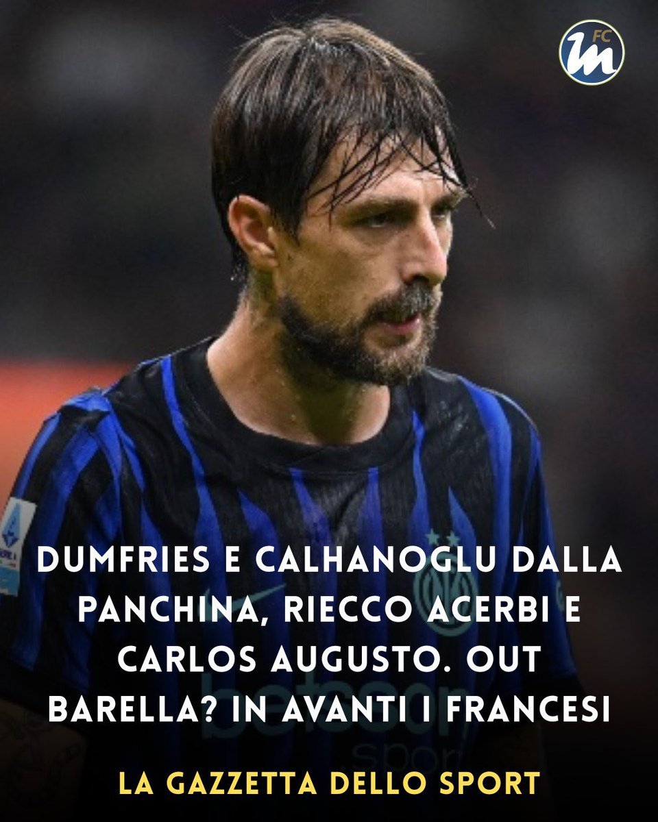 📢国米预计首发（3-5-2）：索默；比塞克、阿切尔比、阿坎吉；路易斯·恩里克