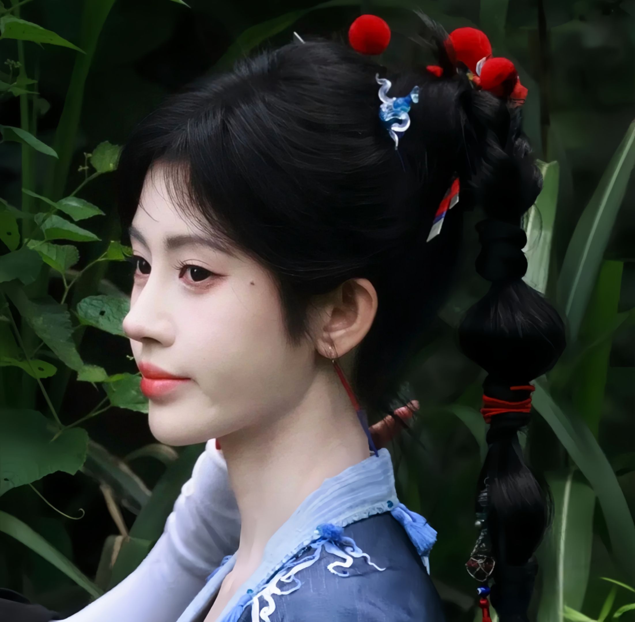 鞠婧祎来战造型路透这也太美了阿黛，你跟我讲这小玩意儿拿锤打人​​​