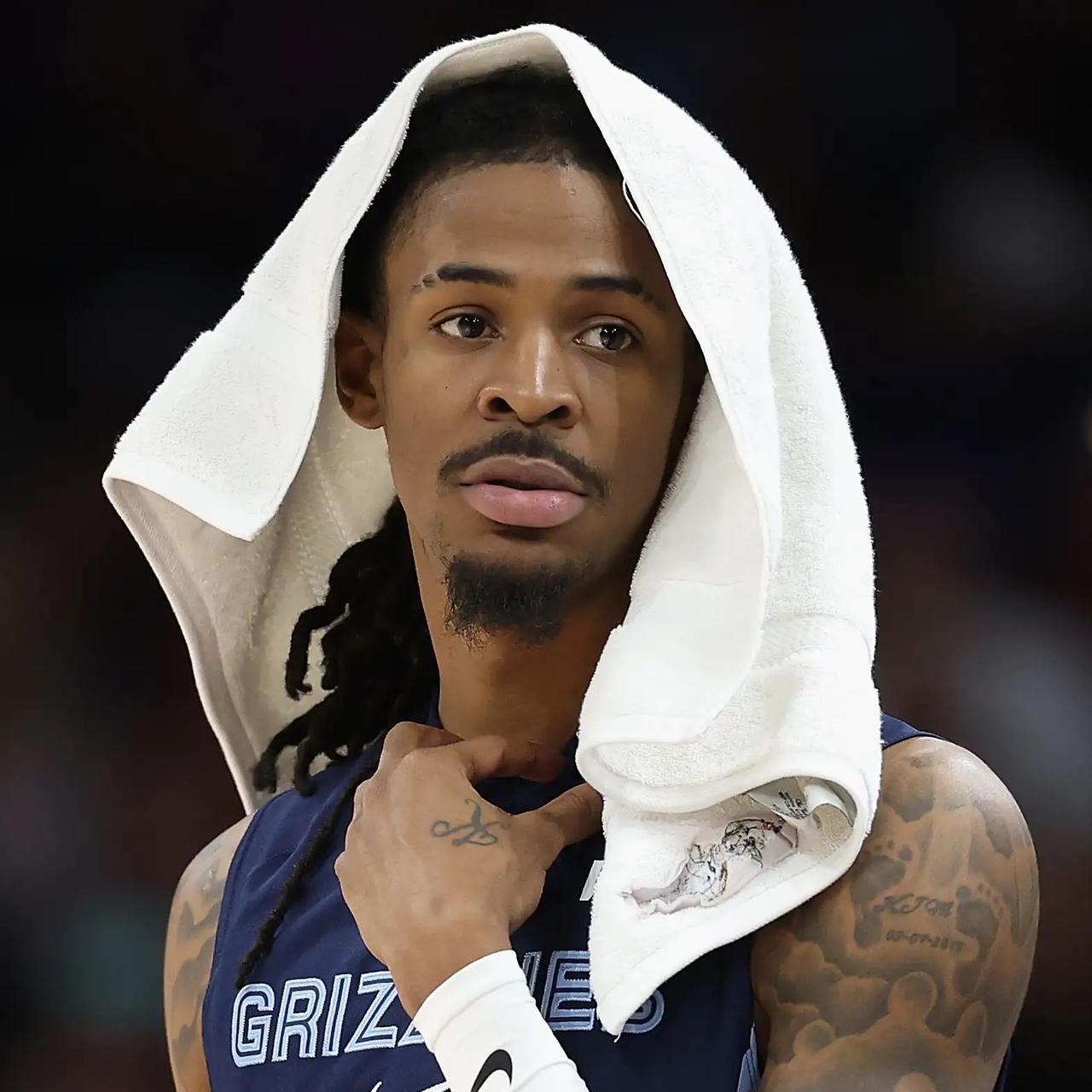 贾·莫兰特在孟菲斯灰熊队的七个赛季：*NBA年度最佳新秀（2020年）*
