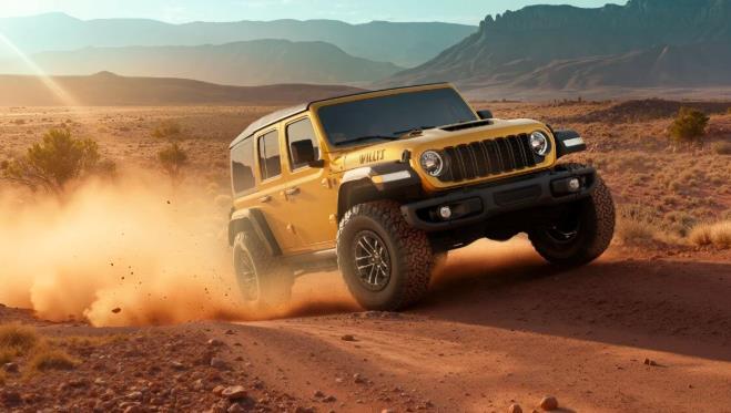 图片中是Jeep汽车近期在美国发布的牧马人威利斯392限量版，这款硬核四驱越野车