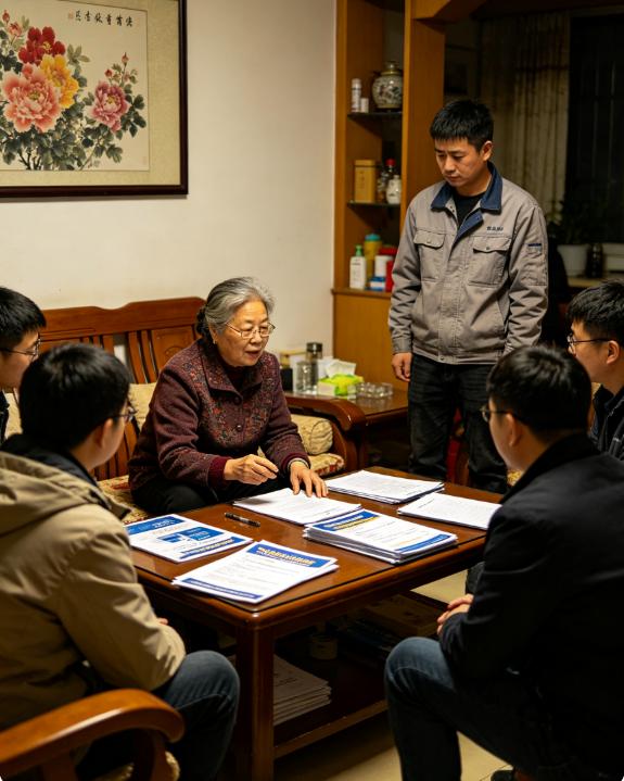 姑妈给6个侄子侄女各安排了一份高薪工作，唯独跳过我，我没吭声转身申请把我的专