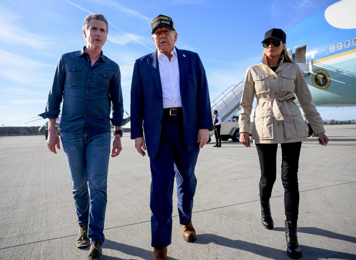 美国反对美国？加州州长呼吁欧洲：你们要有骨气，别对特朗普屈服 现在的美西方啊