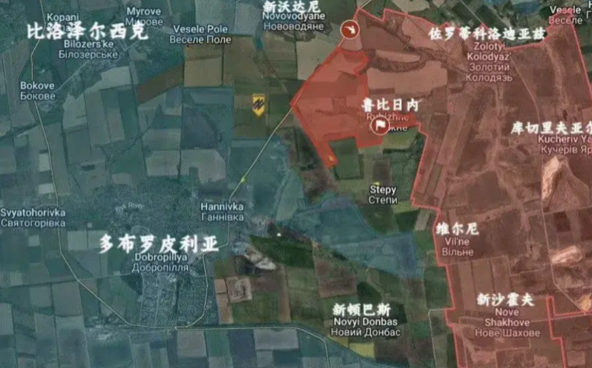 乌军第三亚速军的部队赶到了红军城以北，阻止俄军在这一带的快速推进。俄军也没想到