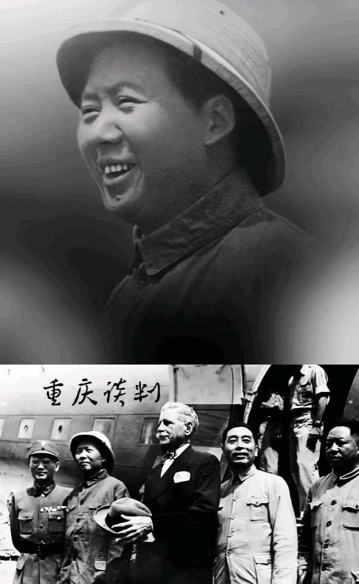 重庆谈判，蒋介石一度动过扣押毛泽东的念头，几番权衡最终作罢。送走之后，他在日记里