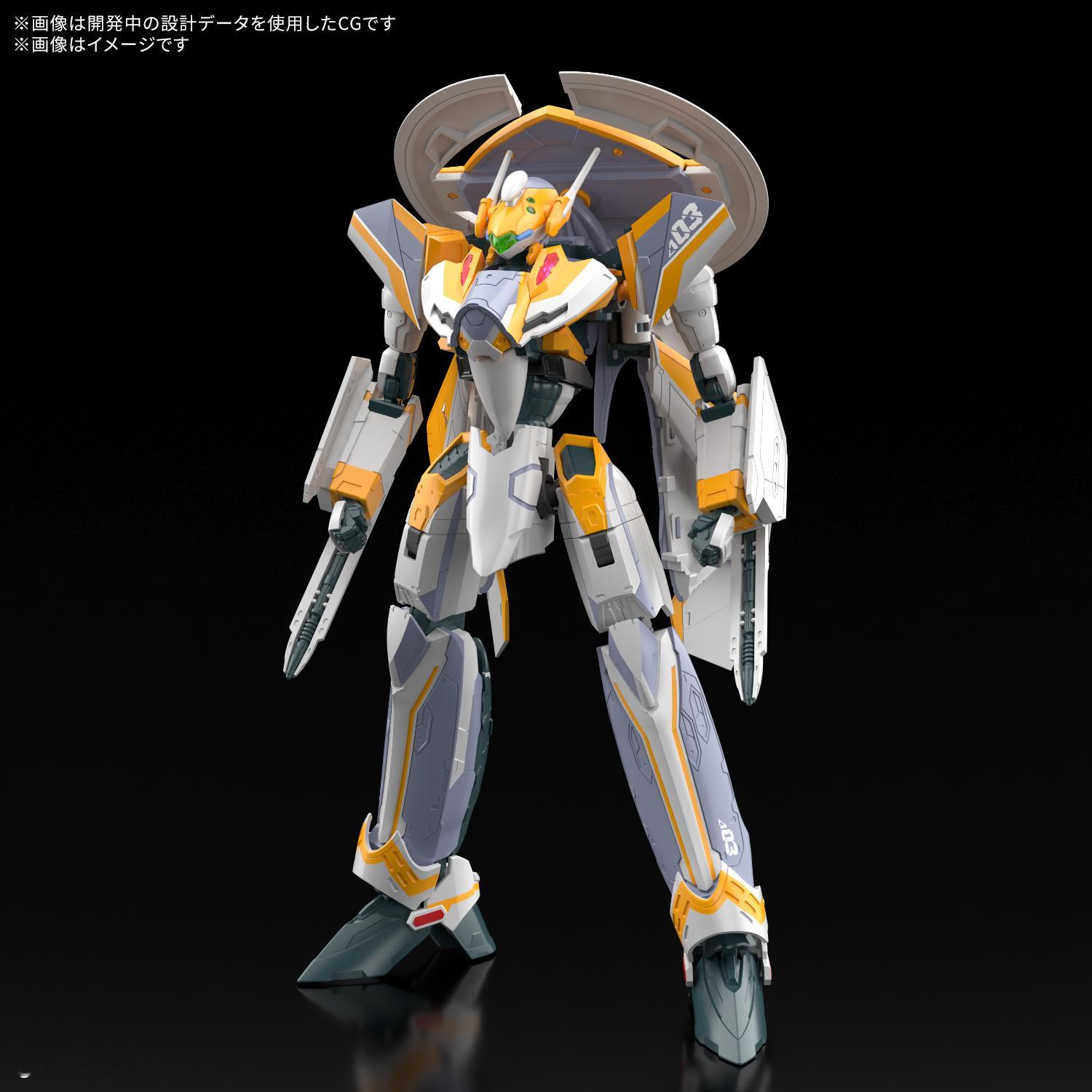 万代HG1/100VF-31E齐格弗里德（查克·马斯坦格机）开发用CG公开