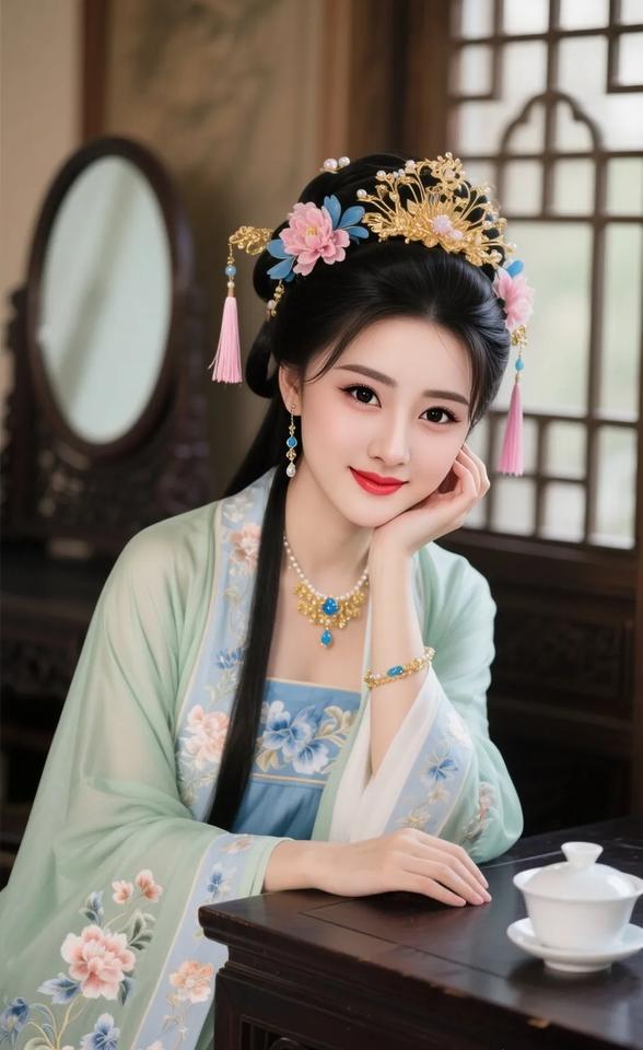 原来穿着汉服也这么美