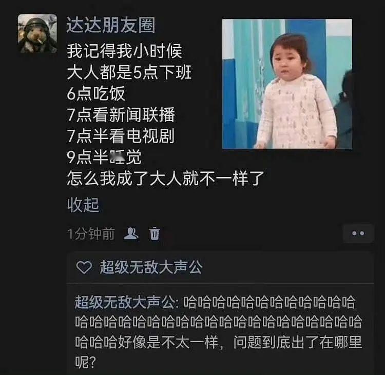 怎么我成了大人就不一样了。