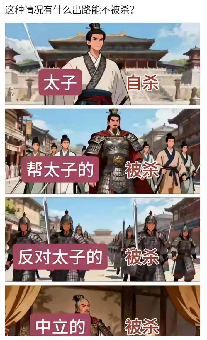 这种情况有什么出路能不被杀？