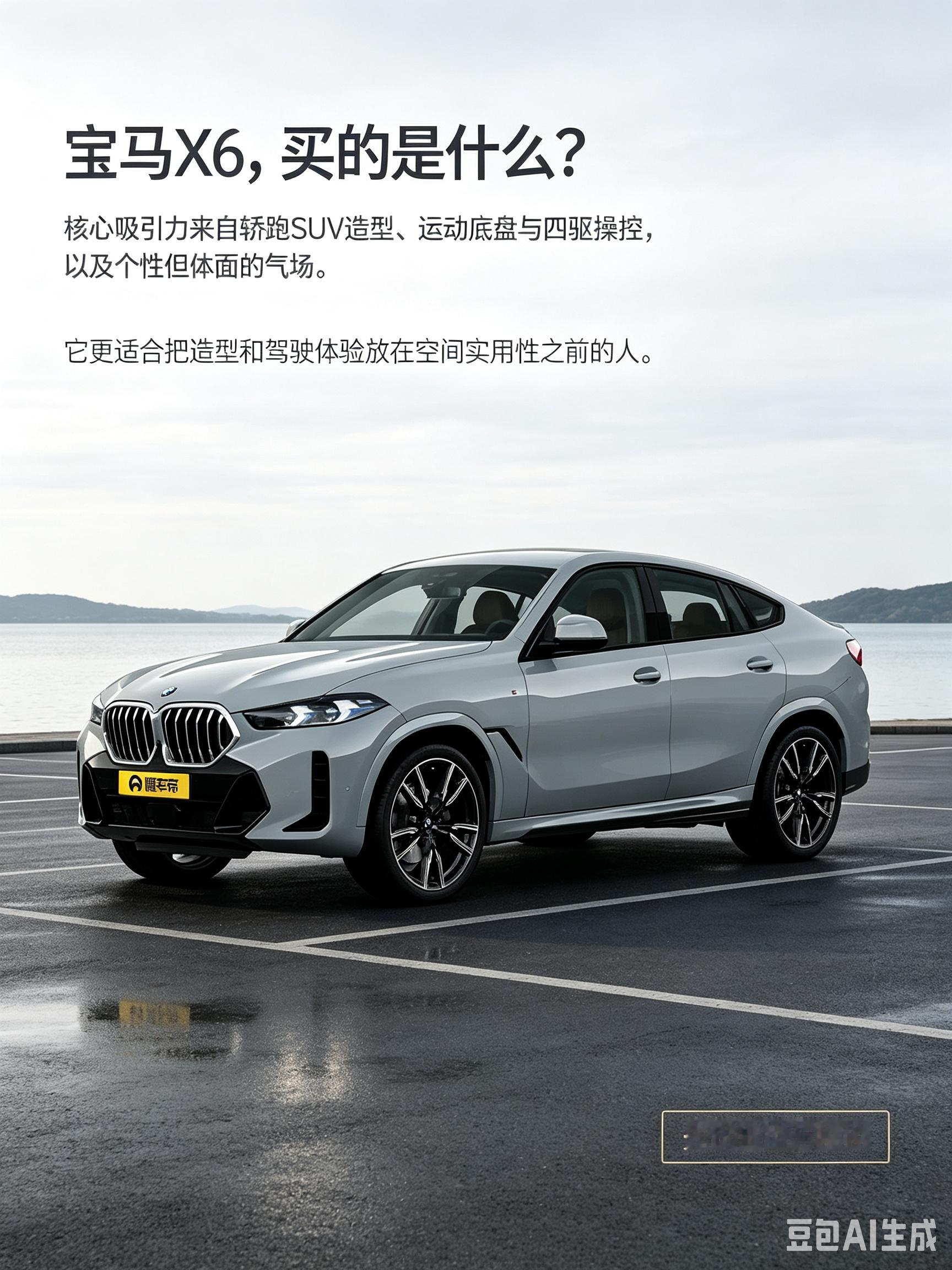 宝马X6，买的是什么？