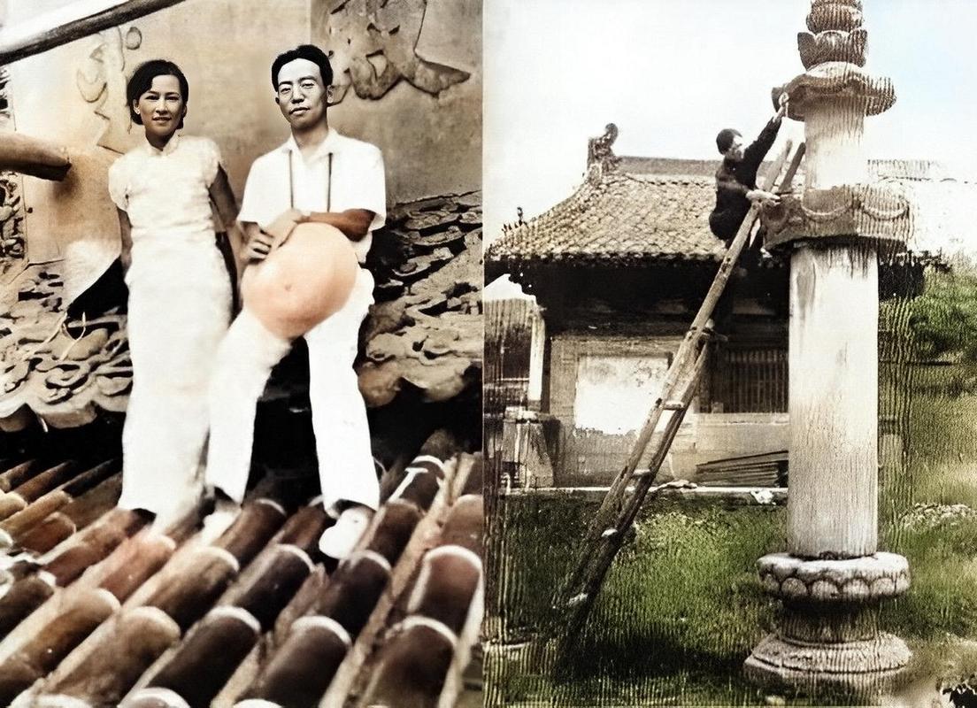 1937年，33岁的林徽因钻进了一座蝙蝠和臭虫横行的破庙，然后在里面跟一尊泥塑"
