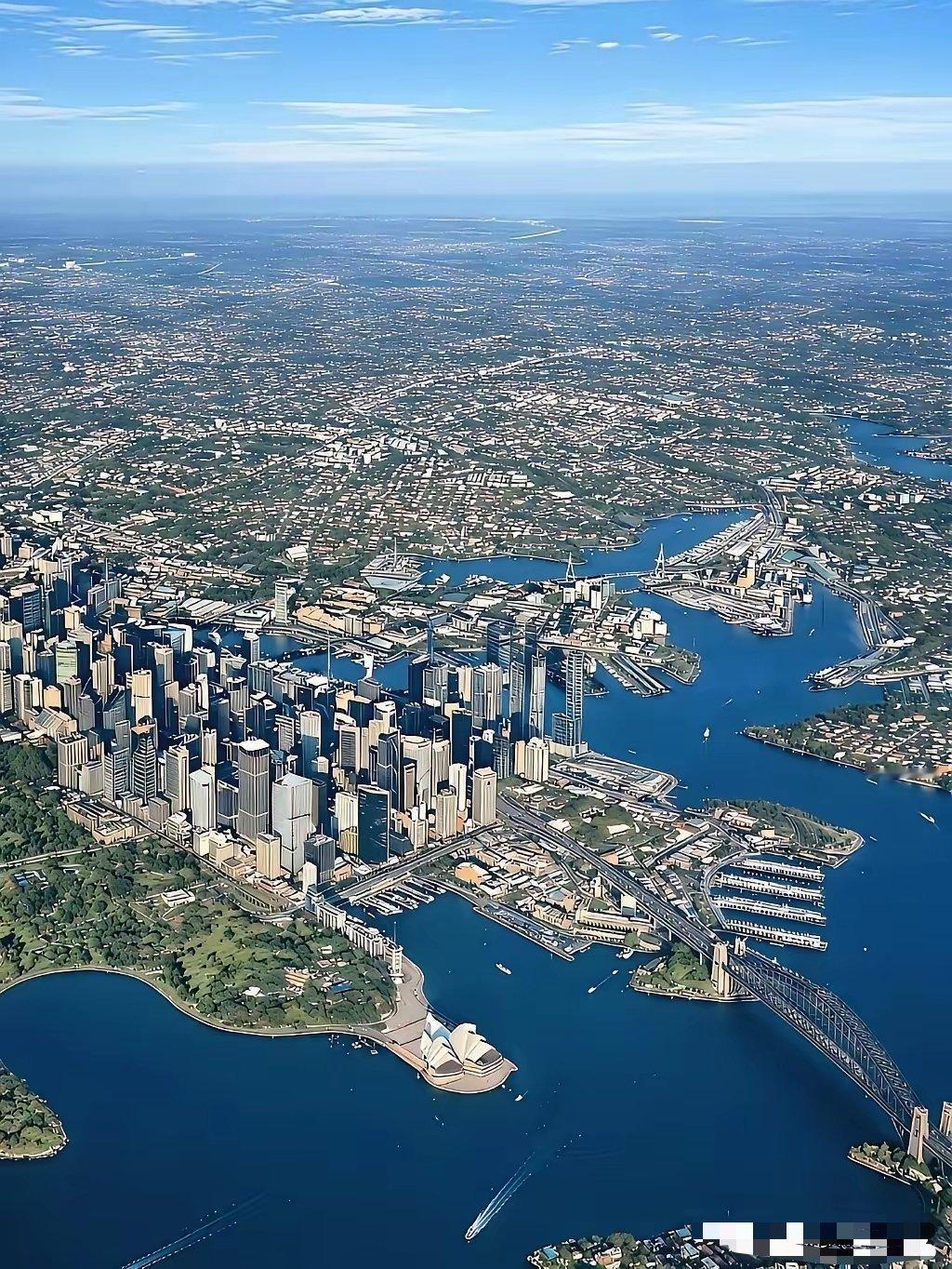 悉尼鸟瞰图