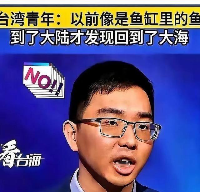 有个台湾地区小伙讲的一番话，真把我一下子说沉默了。他问：“我为什么要支持统一？因