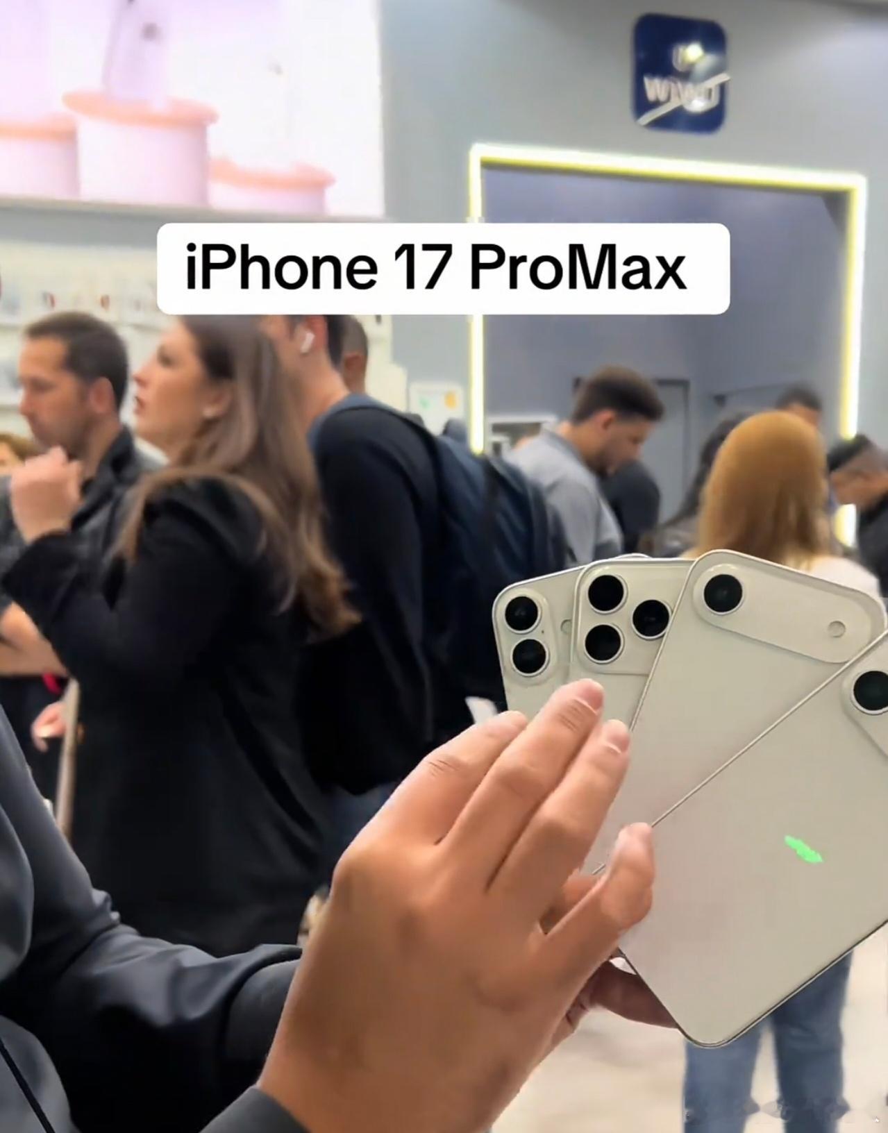 iPhone17Pro原型机曝光比起之前的外观是有变化了，但是越来越丑了[捂脸哭]