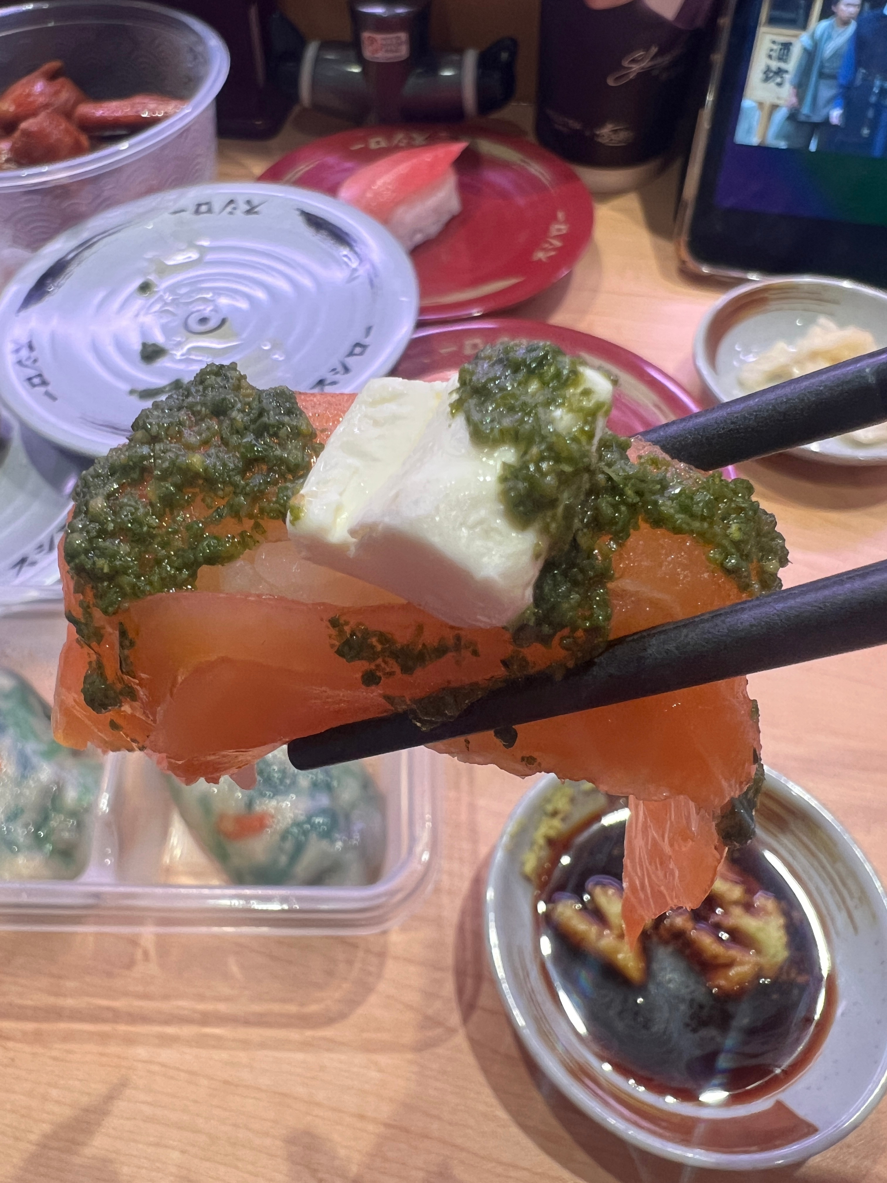 爽吃这个烟熏芝士三文鱼好吃！