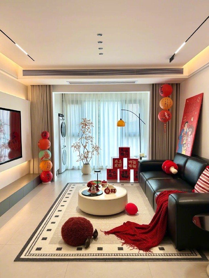 新年焕新家~红红火火🎉布置一个年味满满的小家