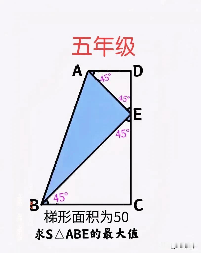 孩子们被这道题难哭了！老师说，全班没人做对，让大家回家再想想！小学五年级数学竞赛