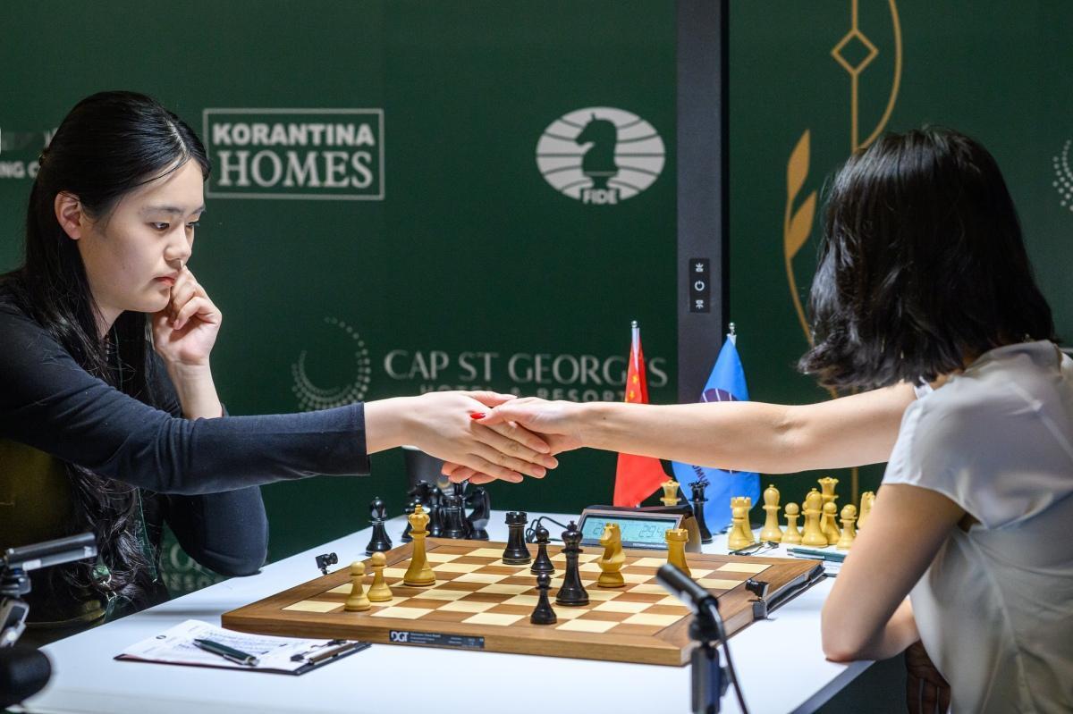 朱锦尔击败拉诺积分榜位列第一!北京时间4月8日，国际象棋女子世界冠军候选人赛在