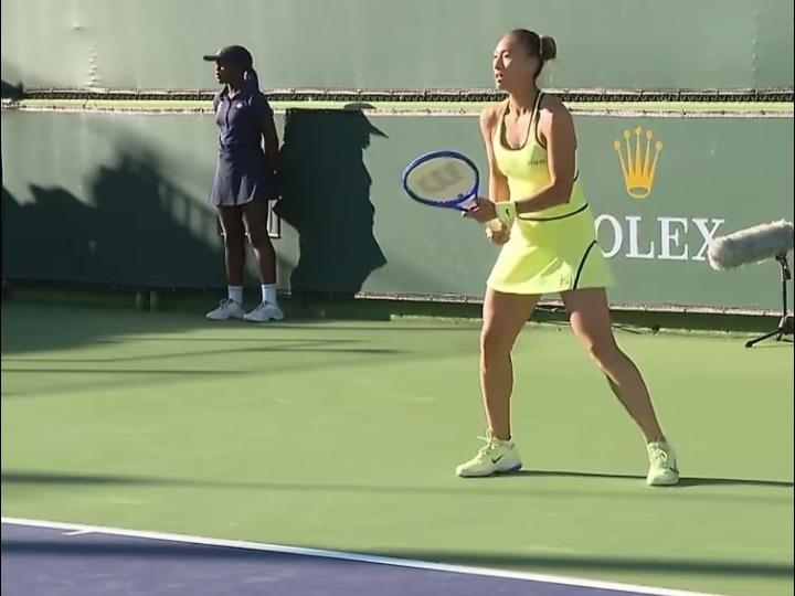 谁懂啊！这张印第安维尔斯赛场的抓拍，看得我热血沸腾！2026印第安维尔斯公