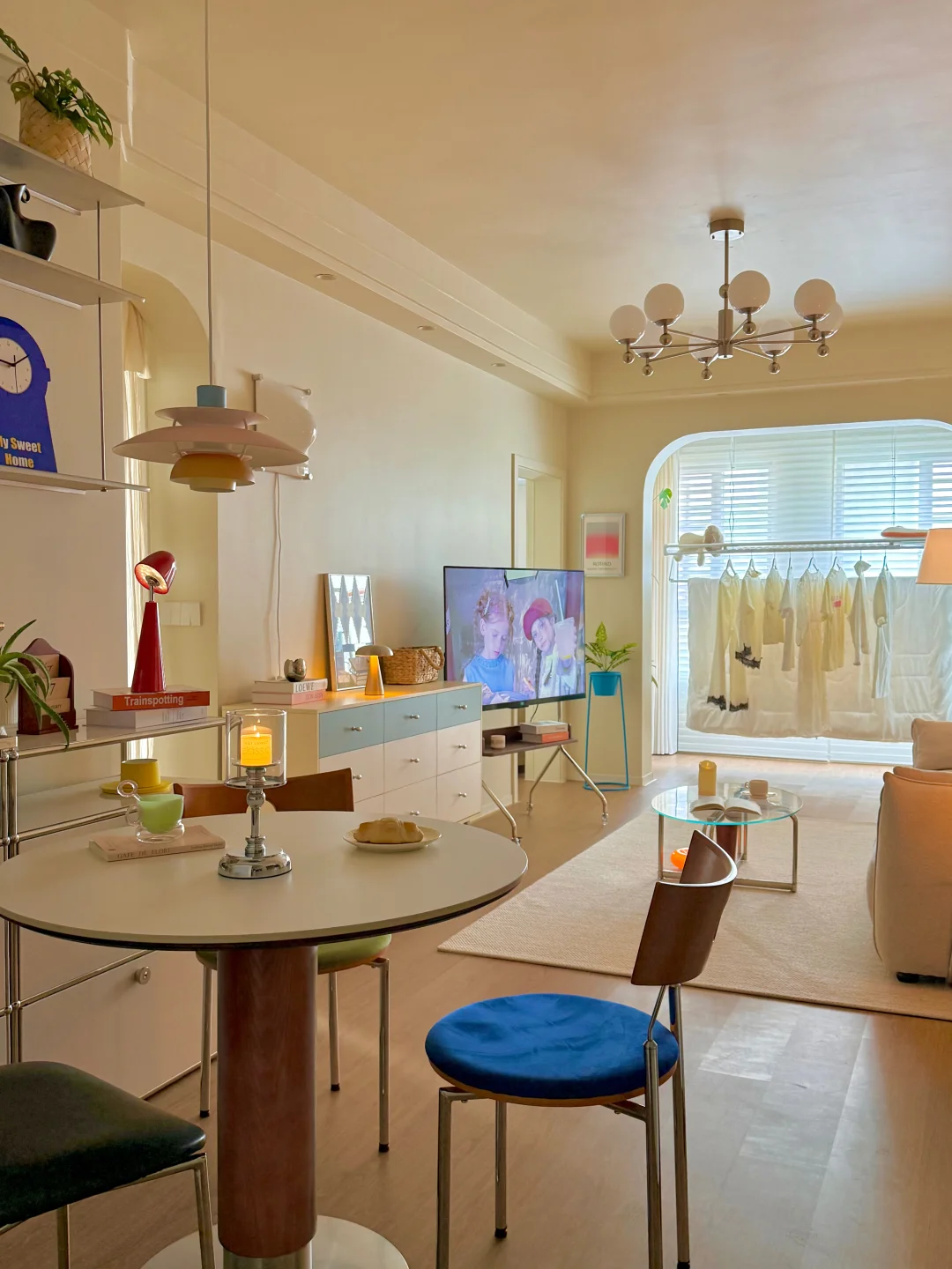 73平小户型 | 阳台打通后这样装显大实用‼️