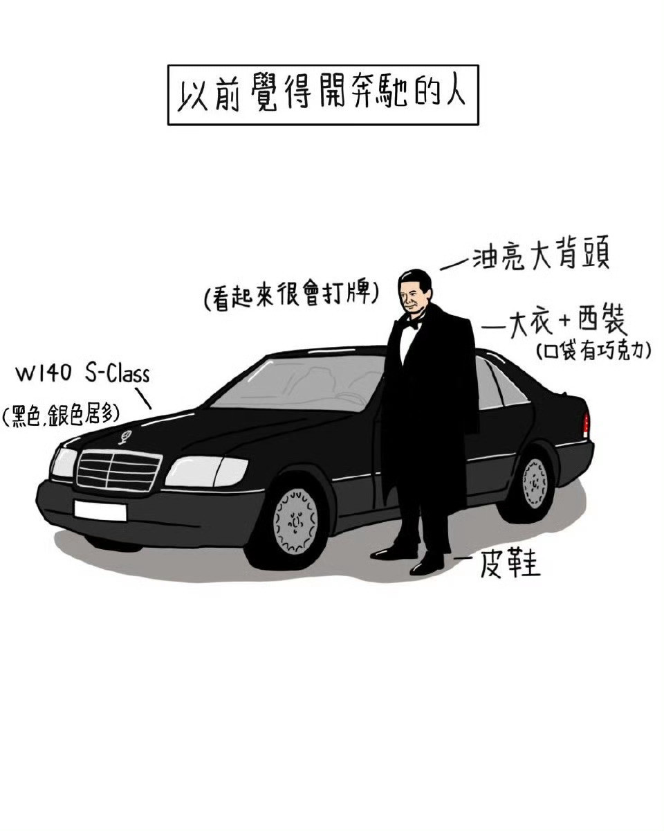 以前看到的奔馳VS現在看到的奔馳​​​​