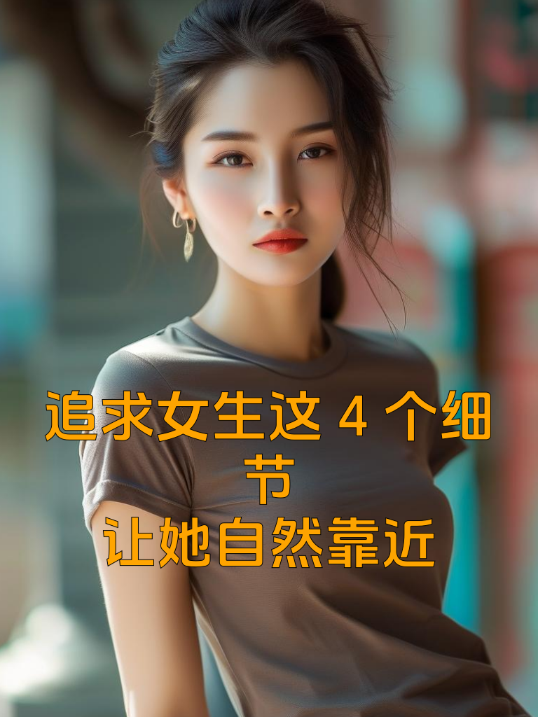 追求女生这4个细节，让她自然靠近
