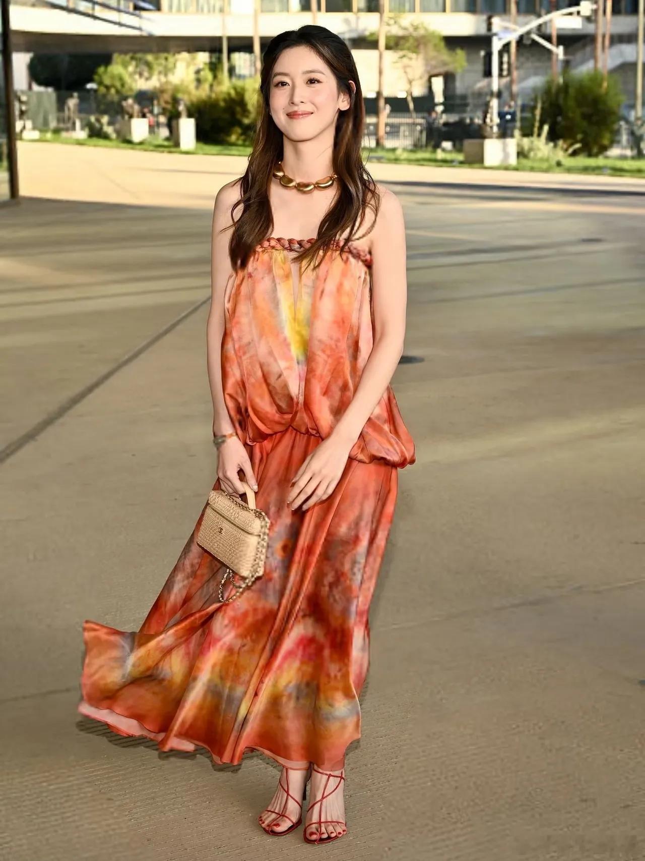 章泽天这是彻底切换赛道，在艺术时尚圈杀疯了！🌆洛杉矶晚宴同框顶流（4.17）