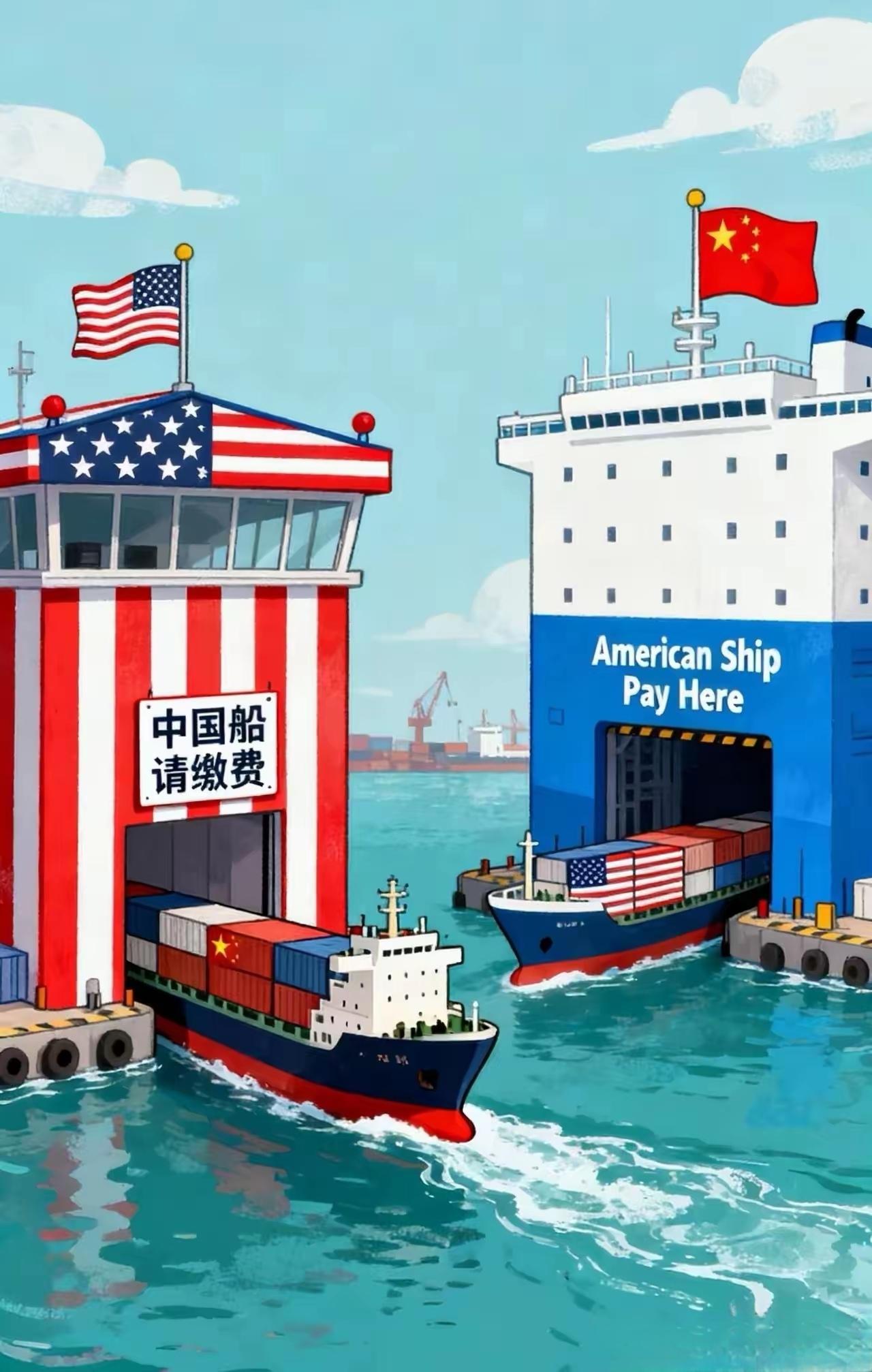 中美互征港口费，中国造船占了全球一半还多，美国几乎不造船——这波是不是咱肯定亏大