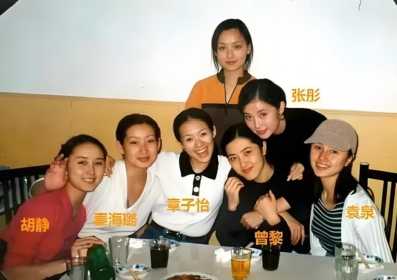 果然，这是一个看脸的时代，全班这么多同学，只有章子怡最出名，其实，曾黎、胡静、张
