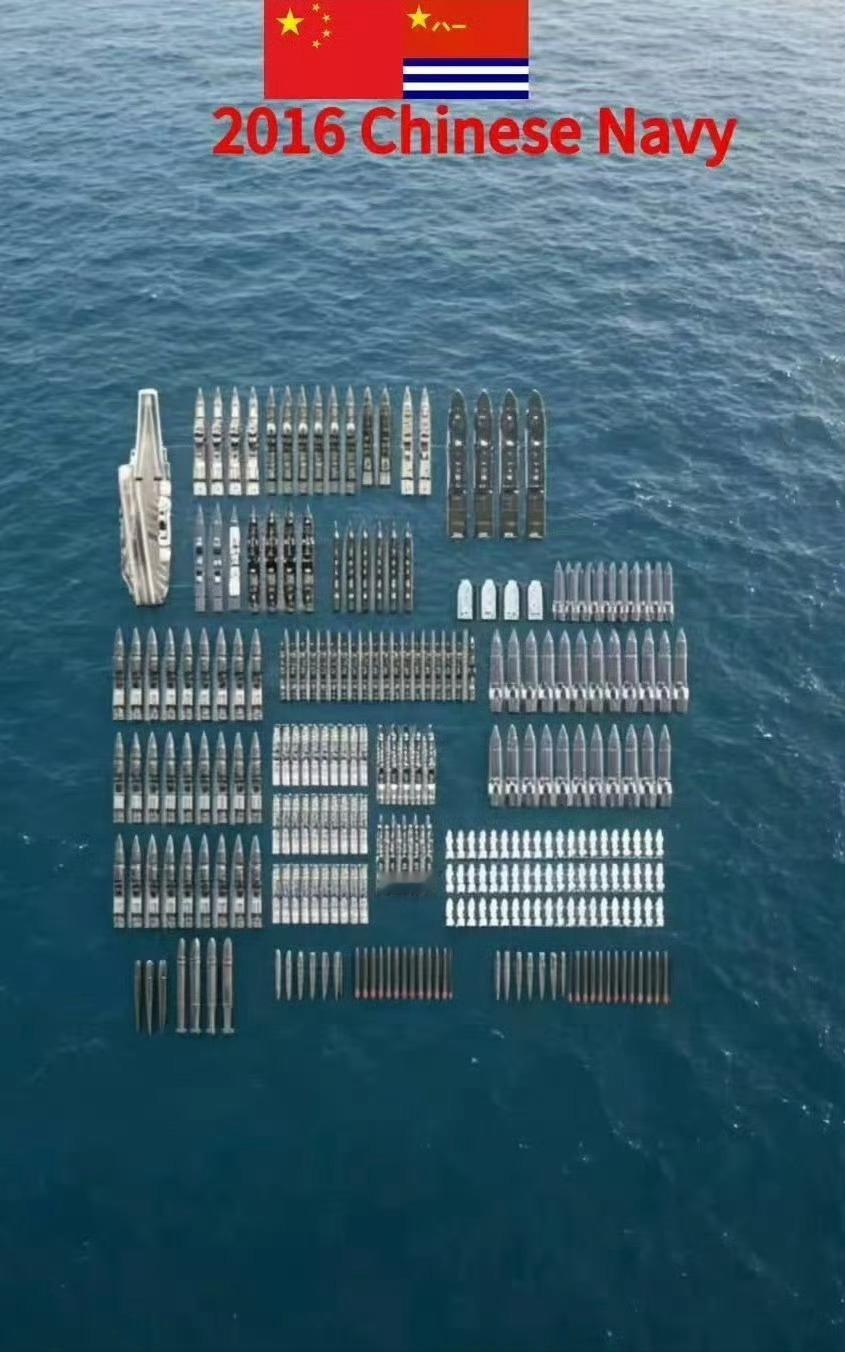 中国海军的10年，当然还远远不够。我心中的标准配置是北海，东海，南海3个舰队各3