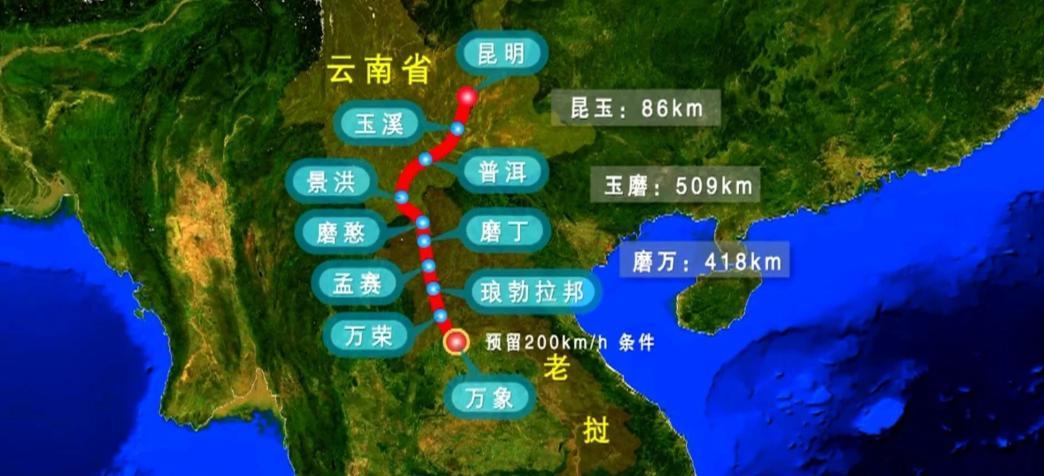 老挝其实挺敞亮，为了修这条中老铁路把国库掏空了，中国一看主动来投奔的，那不能亏待