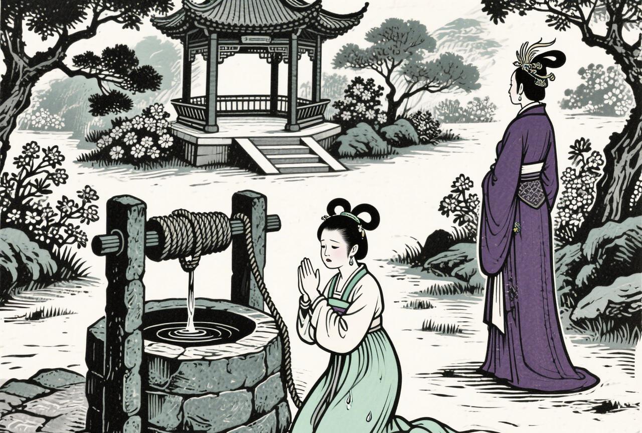 汉文帝特别宠信慎夫人（小妾），经常安排她和皇后坐在一起，有一次外出时，一个郎官却