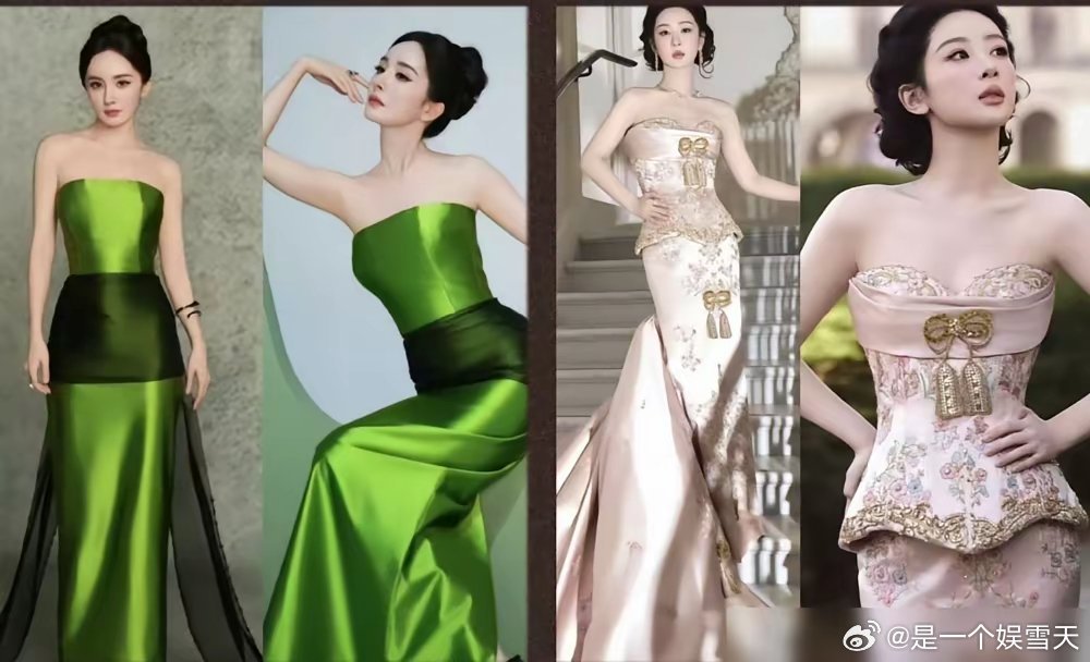 一套几百万的高定礼服，红毯上穿一次就得永久封存？杨幂的Prada定制款，杨紫的祖