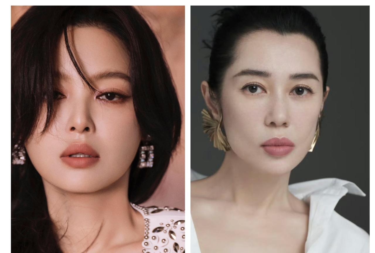 辛芷蕾、余男这两个具有代表性的鲶鱼系美人谁更漂亮，谁更吸引人？辛芷蕾的五官