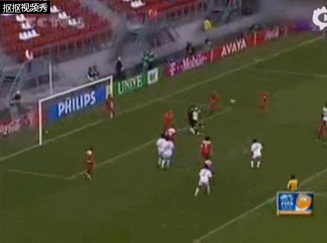 赵旭日在球队角球进攻中直接面对被门将击出的皮球就是一脚轰门,球