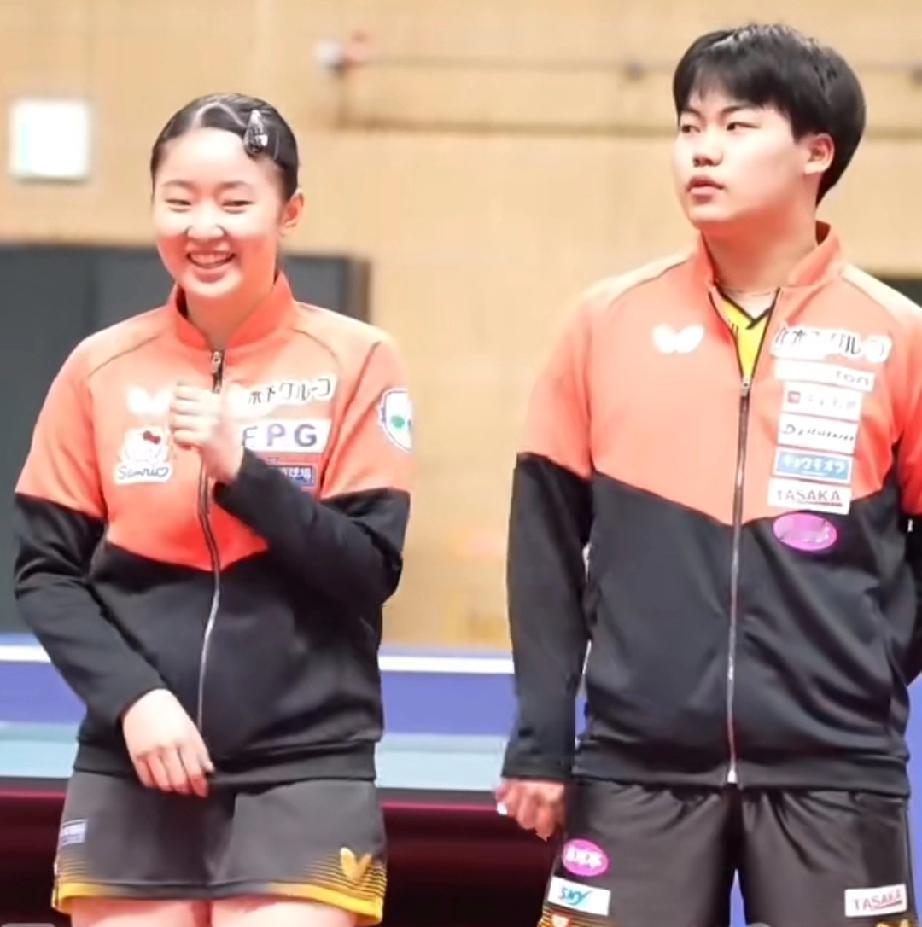 张本美和这是打疯了！！这次全日锦赛上混双和女双都打进了决赛，这次有可能差不多