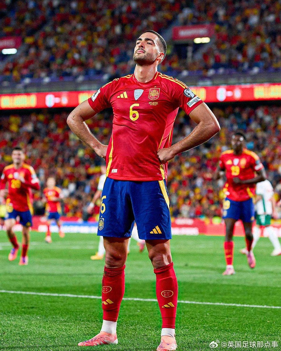 【梅超锋🤯】TNT：梅里诺在2026世预赛欧洲区中的进球数（6球）比以下球员都